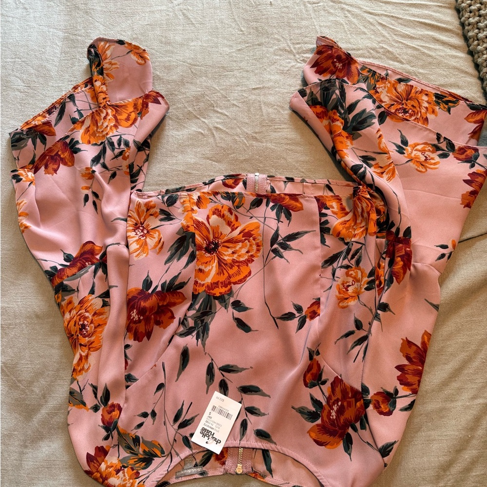 Floral Pink Blouse